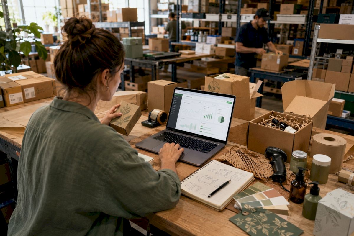 Exemples d'emballâges écologiques pour e-commerce